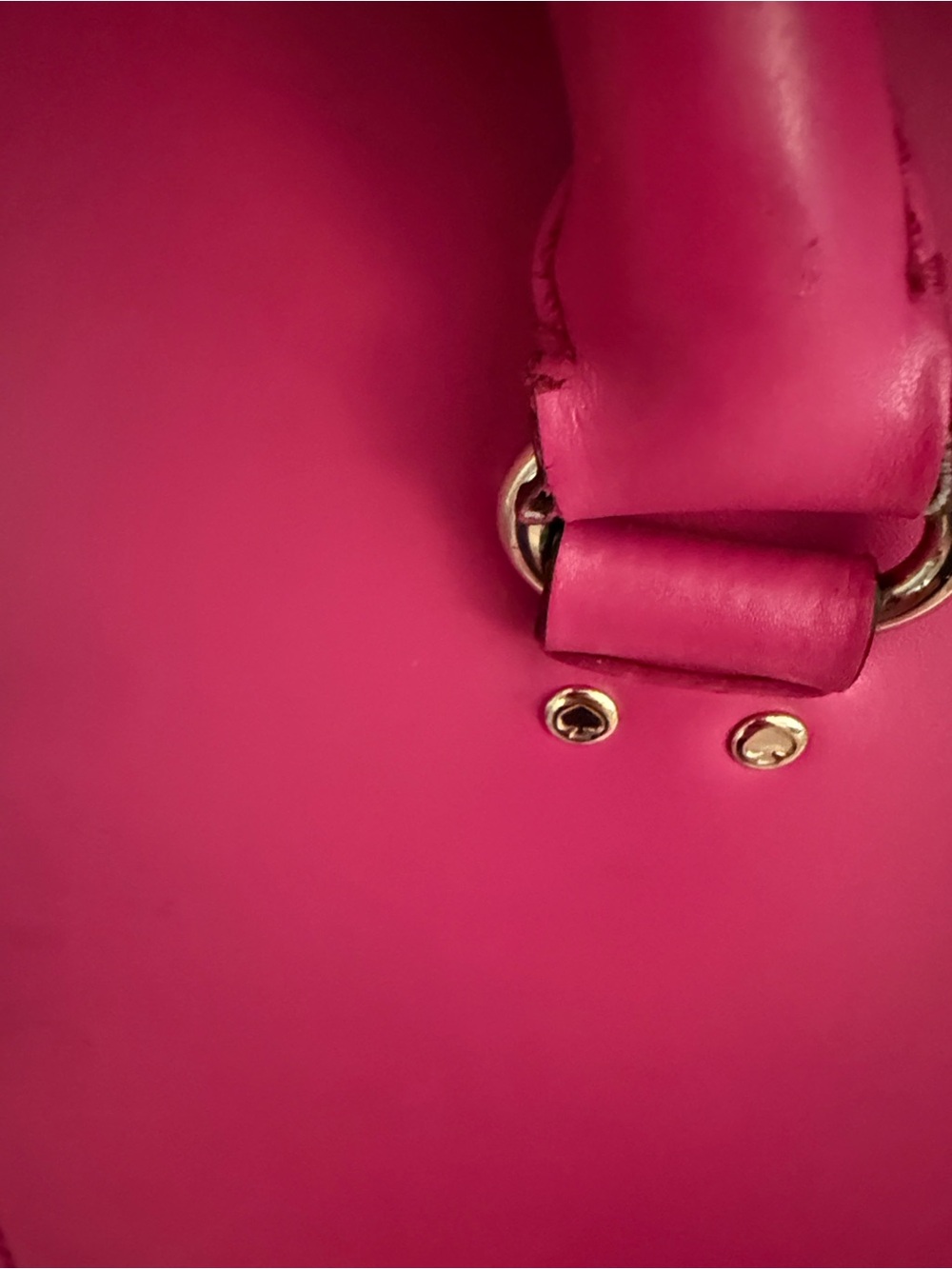 Kate Spade Hot Pink 100 Percent Leather Top-Handle Satchel (Price firm) - Picture 10 of 14